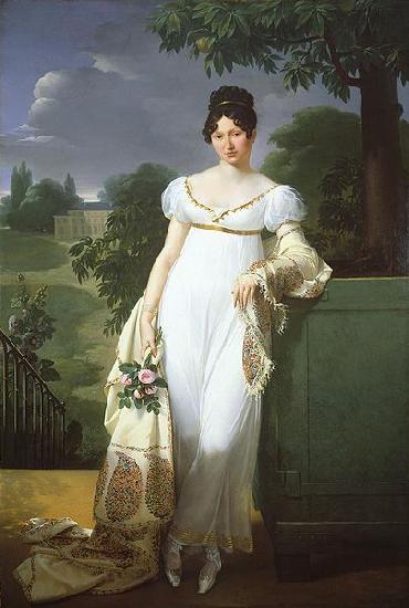 Joseph Blondel Portrait of Felicite oil painting image